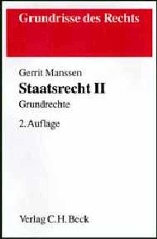 Staatsrecht II