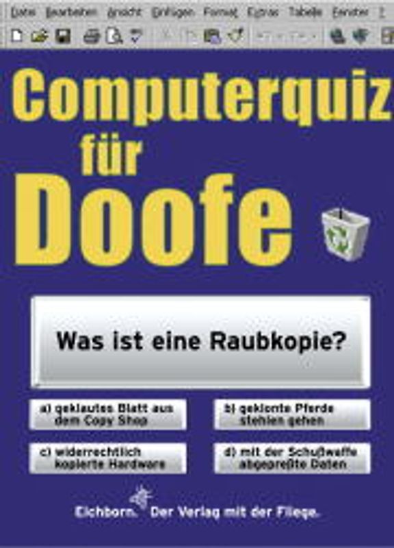 Computerquiz für Doofe