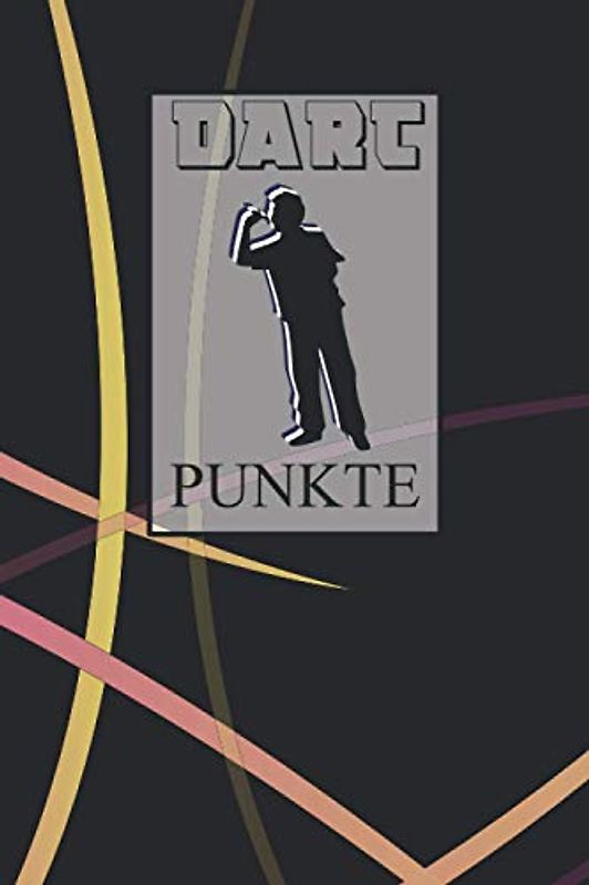 Dart Punkte: Spielblock um deine Punkte zu notieren | mit Dart Outs | Training oder Turnier | Crickets | 301, 501, 701 | Scorer Book