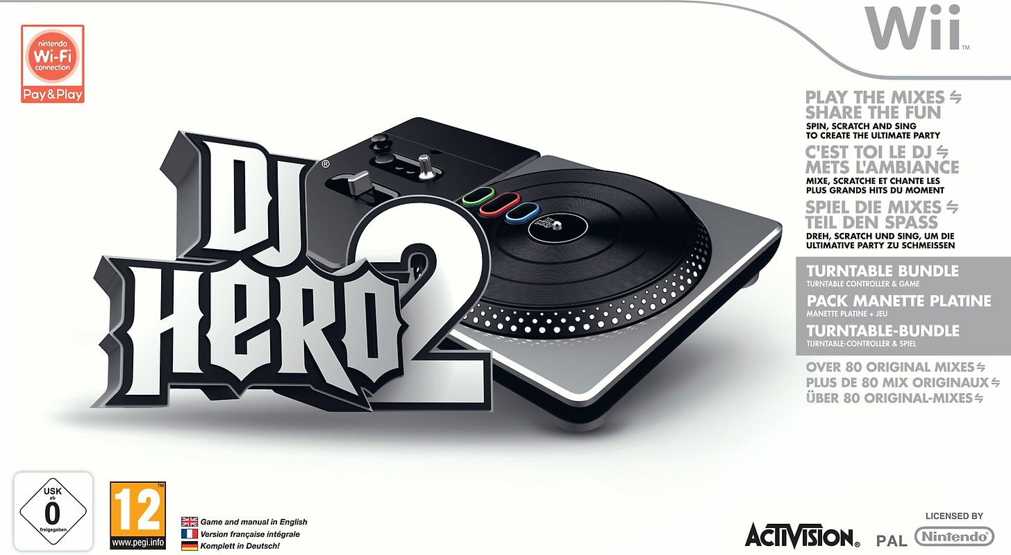 DJ Hero 2 - Turntable Bundle inkl. Turntable-Controller Bundleversion