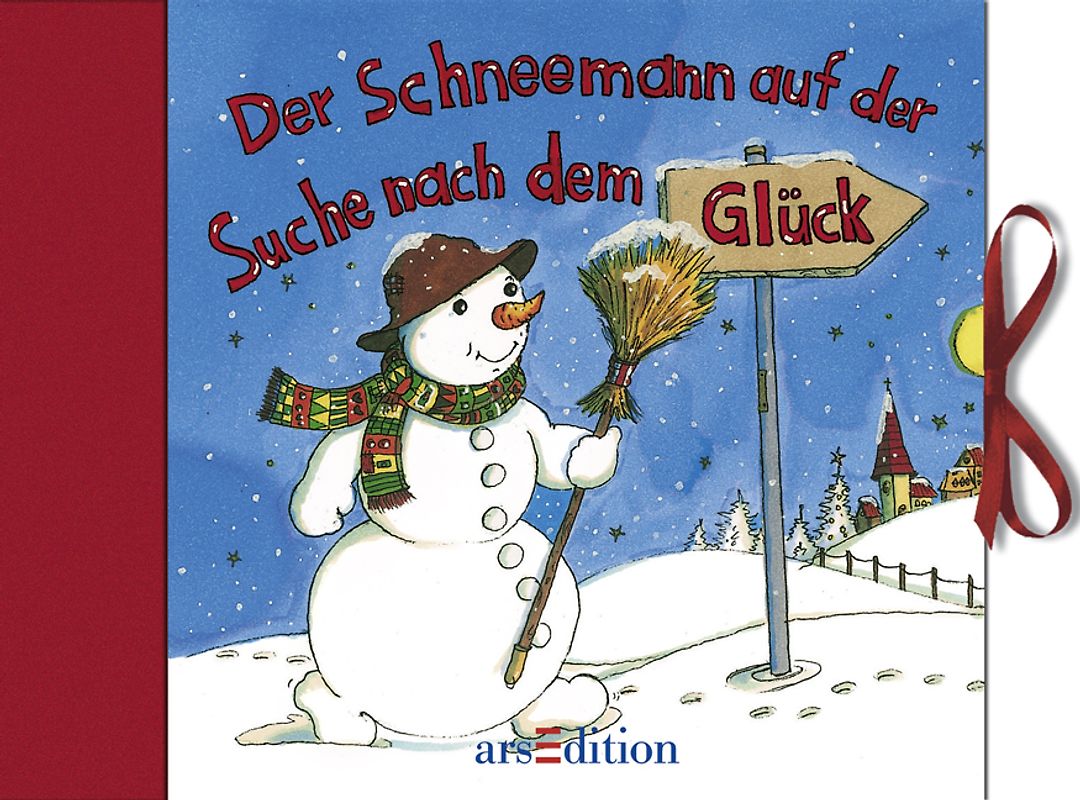 Der Schneemann auf der Suche nach dem Glück