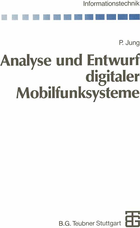 Analyse und Entwurf digitaler Mobilfunksysteme