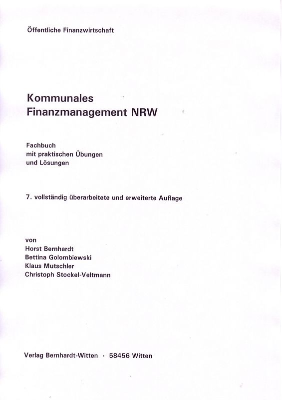 Kommunales Finanzmanagement NRW