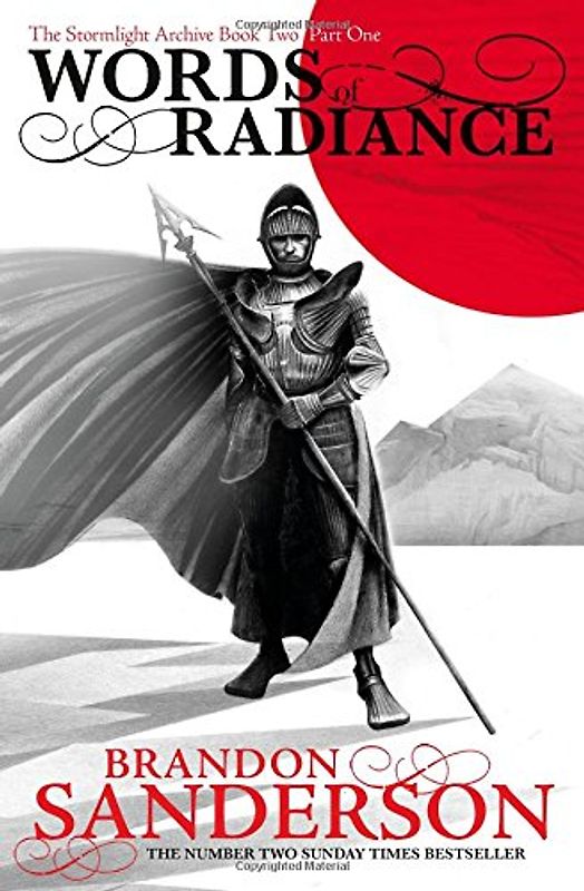 Words of Radiance Part One: The Stormlight Archive Book Two - Sanderson, Brandon