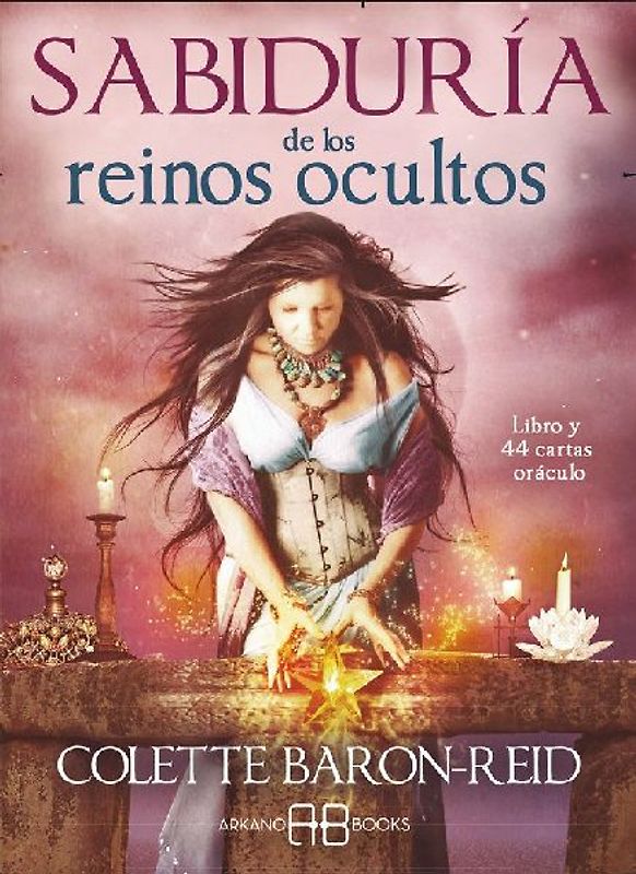 Sabiduría de los reinos ocultos : libro y 44 cartas oráculo