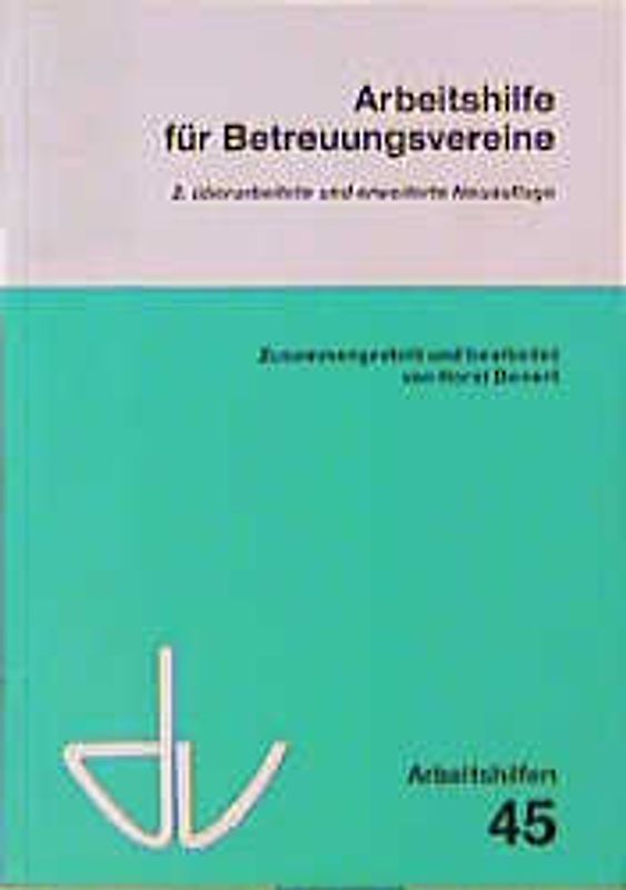 Arbeitshilfe für Betreuungsvereine