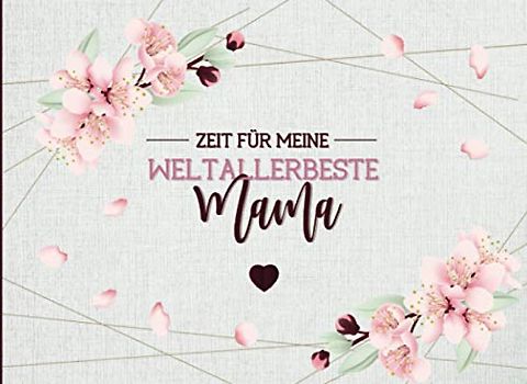 Zeit für meine weltallerbeste Mama: Gutscheinheft zum Muttertag oder Gutscheinbuch zum Geburtstag | 12 Gutscheine zum selbst Ausfüllen