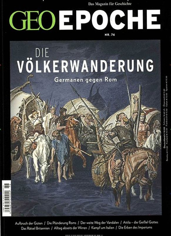 GEO Epoche / GEO Epoche 76/2015 - Völkerwanderung