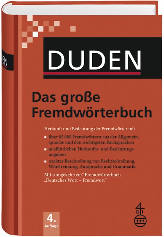 Duden - Das große Fremdwörterbuch - Buch  plus CD