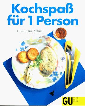 Kochspass für 1 Person - leicht gemacht. Köstliche Gerichte für kochlustige Singles. Grüne Nudeln mit Pilzsauce, Gemüseomelette mit Feldsalat, Lammkotlett mit Zwiebelgemüse mit den unkomplizierten Schritt-für-Schritt-Anleitungen
