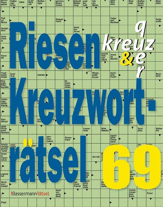 Riesen-Kreuzworträtsel 69 (5 Exemplare à 2,99 €)