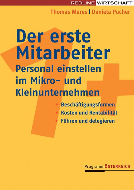 Der erste Mitarbeiter. Personal einstellen im Mikro- und Kleinunternehmen