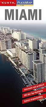 KUNTH FlexiMap Miami 1:16500