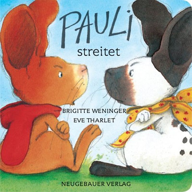 Pauli und Edi streiten. Papp-Bilderbuch