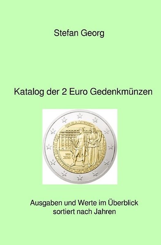 Katalog der 2 Euro Gedenkmünzen