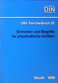 Einheiten und Begriffe für physikalische Größen