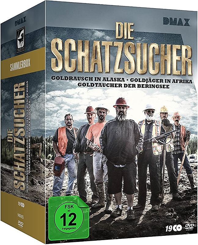 Die Schatzsucher - Goldrausch - Sammler-Box [19 DVDs] DVD