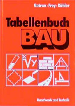 Tabellenbuch Bau