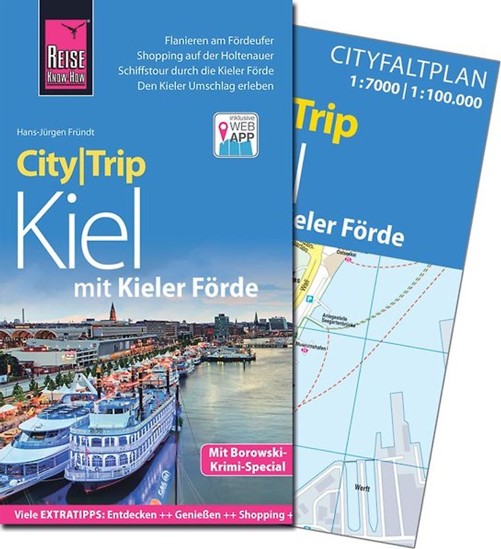 Reise Know-How CityTrip Kiel mit Kieler Förde