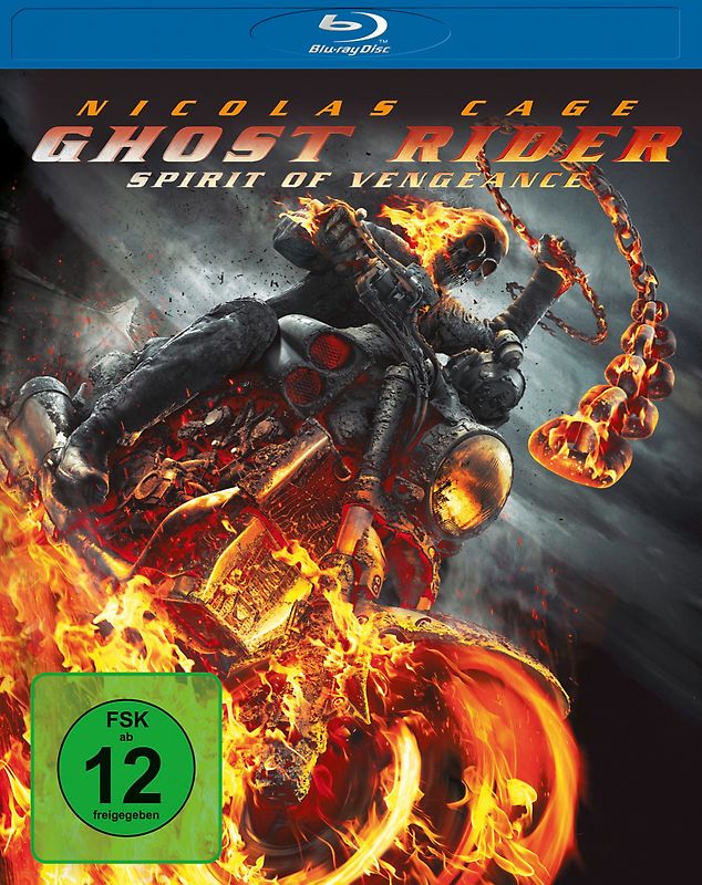 Ghost Rider: Spirit of Vengeance Blu-ray Disc
