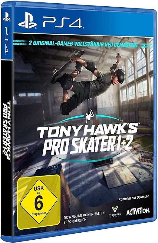 Tony Hawk's Pro Skater 1+2 (Remastered) PlayStation 4