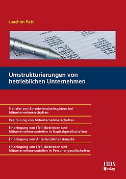 Umstrukturierungen von betrieblichen Unternehmen