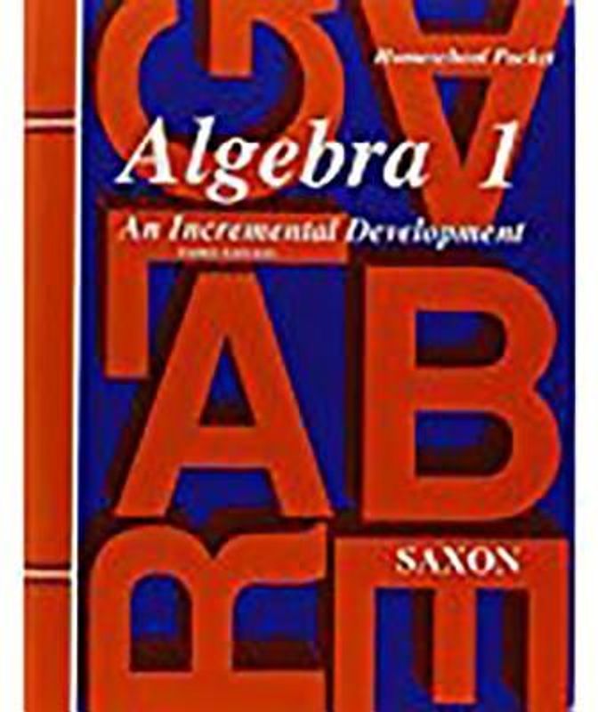 Roucloux, Jason - Algebra 1 3e Answer Key & Tests (Saxon Algebra)