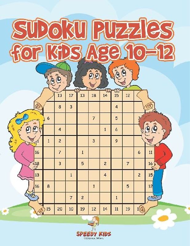 Sudoku Puzzles for Kids Age 10-12