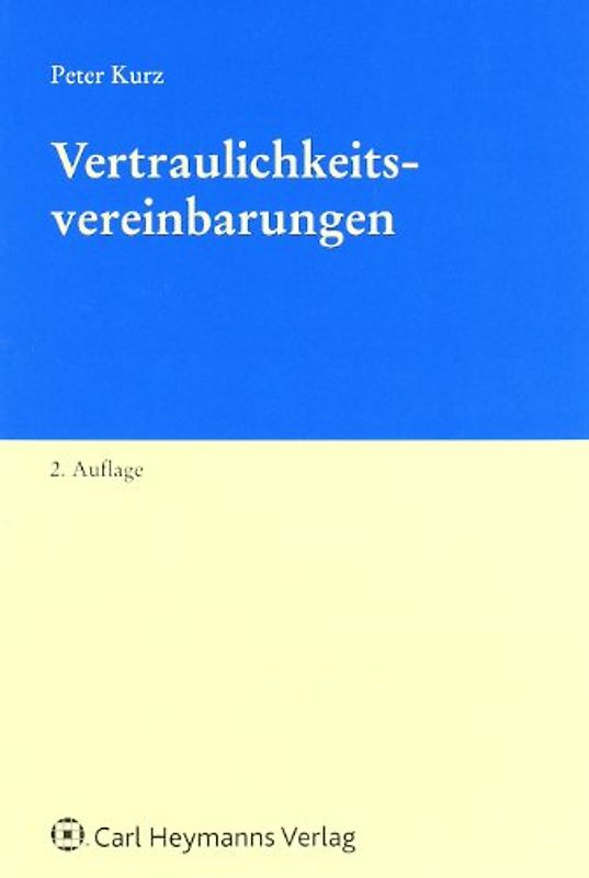 Vertraulichkeitsvereinbarungen