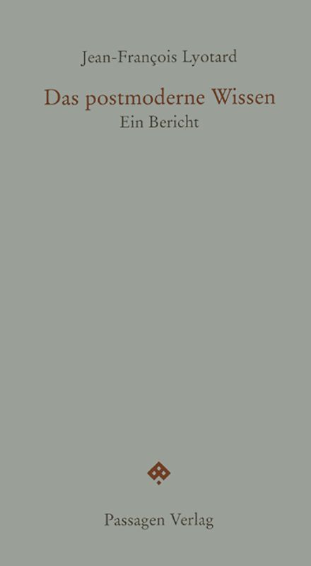 Das postmoderne Wissen