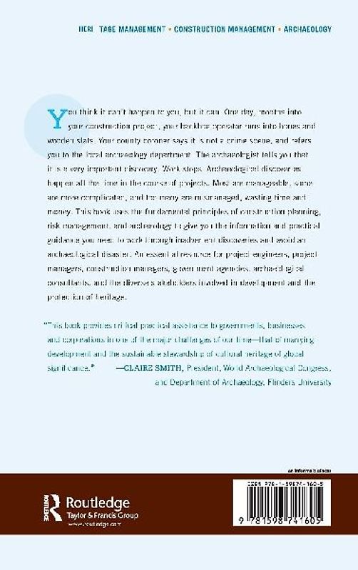 Avoiding Archaeological Disasters