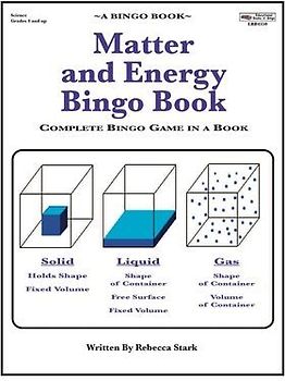 Matter and Energy Bingo Book: Complete Bingo Game In A Book