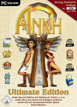 Ankh Ultimate Edition (Ankh 1 Special Editions & Ankh 2: Herz des Osiris & Audio-CD & Sammelkarten) PC Spiele