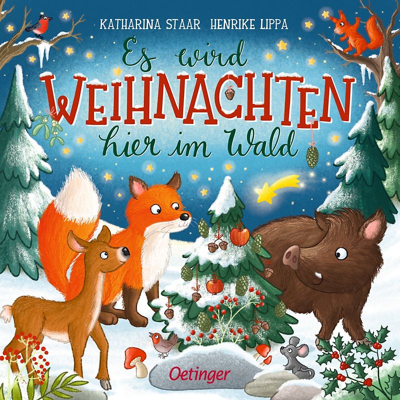 Es wird Weihnachten hier im Wald