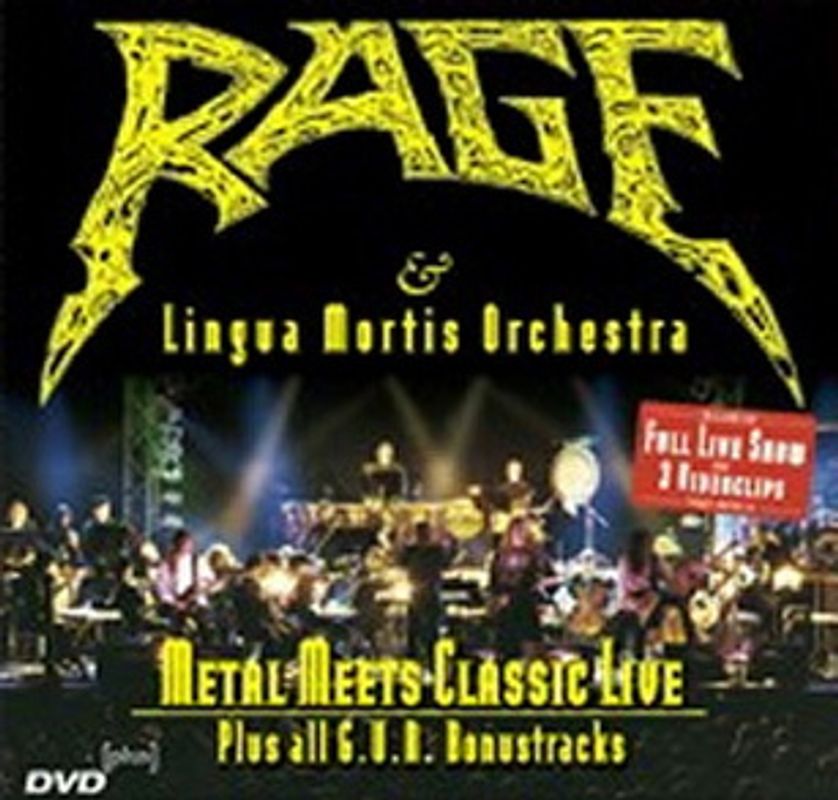 Rage & Lingua Mortis Orchestra - Metal Meets Classic Live (DVD-Plus)