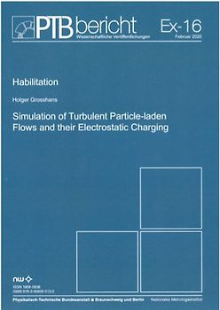 Simulation of Turbulent Particle-laden Flows and their Electrostatic Charging