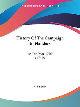 History Of The Campaign In Flanders