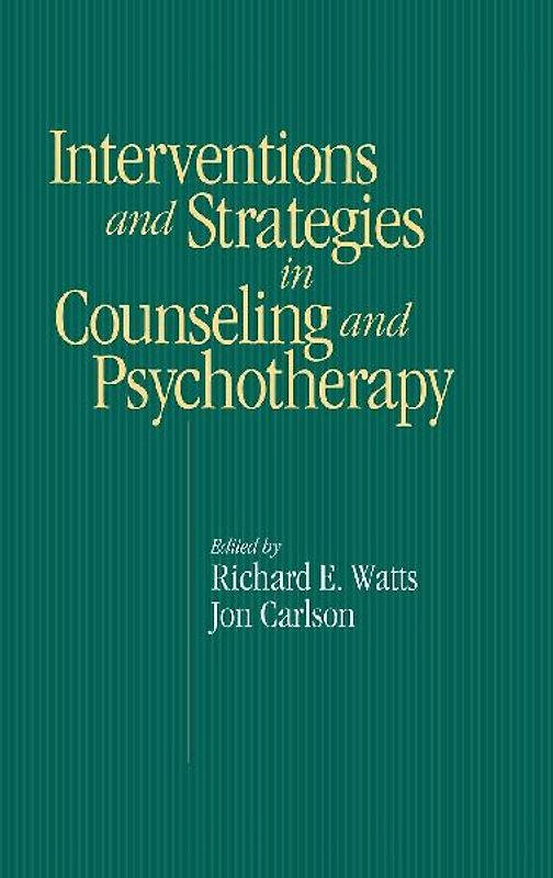 Intervention & Strategies in Counseling and Psychotherapy