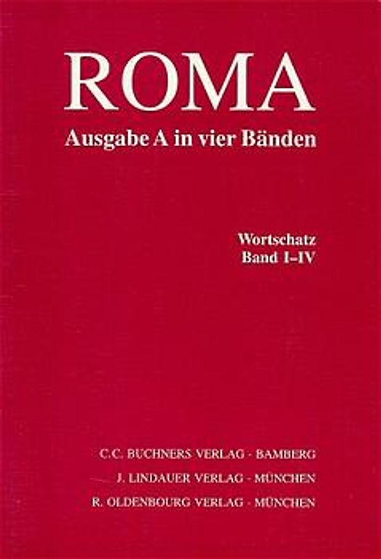 Roma A - neu. Wortschatz