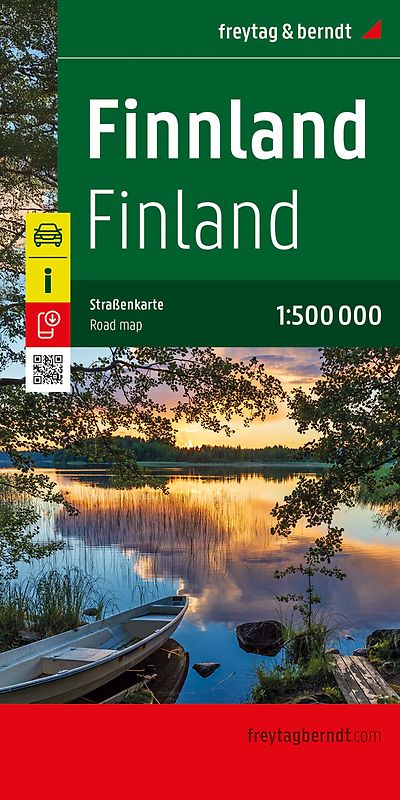 Finnland, Straßenkarte 1:500.000, freytag & berndt