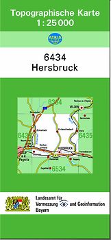 TK25 6434 Hersbruck
