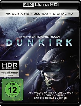 Dunkirk [inkl. 2 Blu-rays] 4K Ultra HD Blu-ray