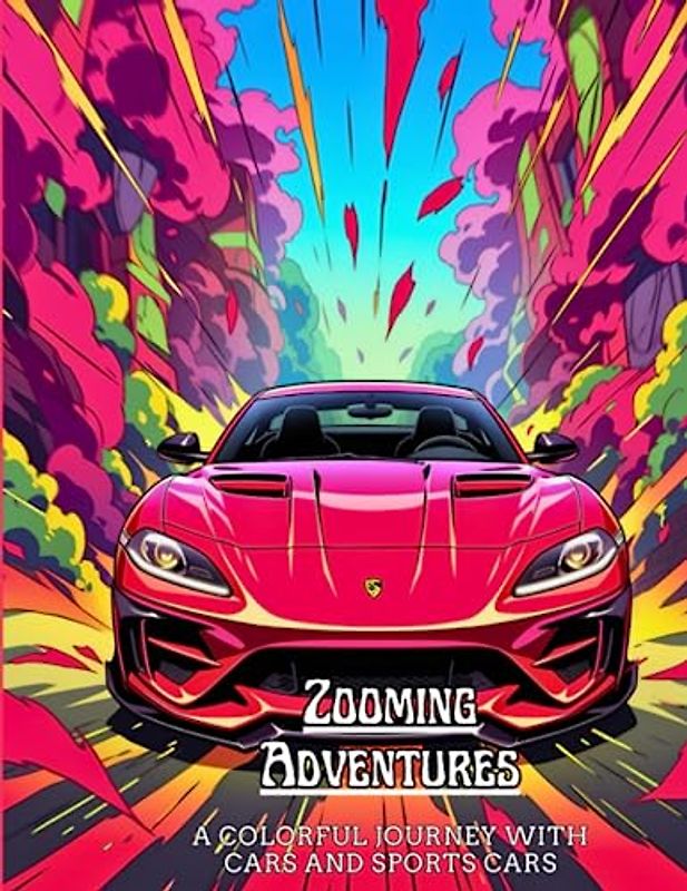 Zooming Adventures: A Colorful Journey with Cars and Sports Cars
