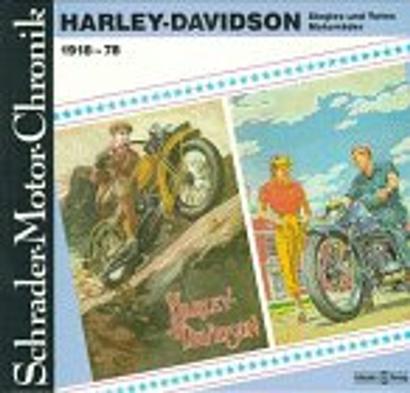 Harley-Davidson-Motorräder, Singles und Twins, 1918-1978