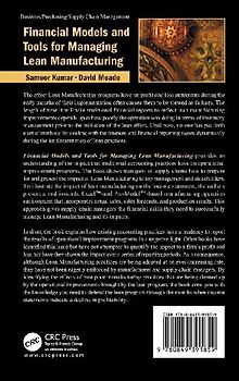 Financial Models and Tools for Managing Lean Manufacturing