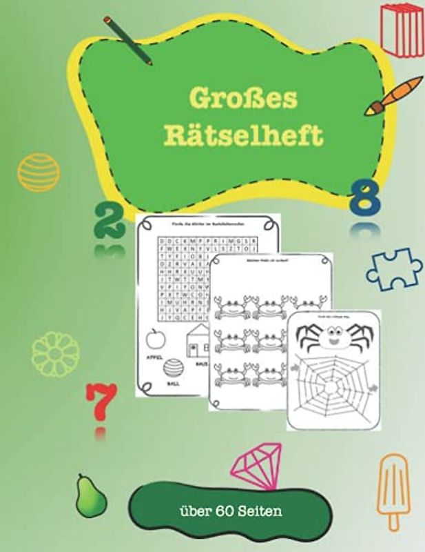 Mein großes Rätselheft