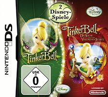 2 Disney Spiele: TinkerBell / TinkerBell: Suche nach dem verlorenen Schatz