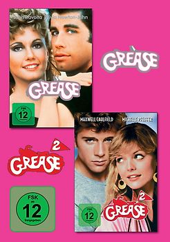 Grease 1 & 2 DVD