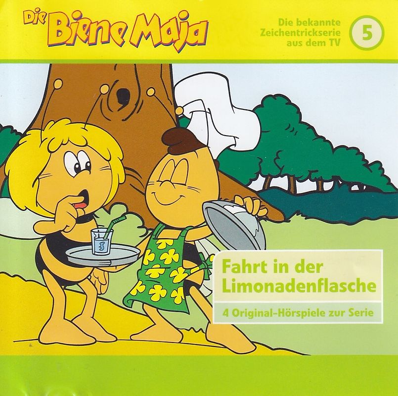 Die Biene Maja: Folge 5 - Fahrt in der Limonadenflasche [Audio CD]