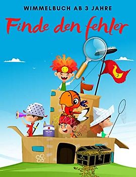 Finde den Fehler: Wimmelbuch ab 3 jahre, Fehlersuchbilder für kinder.